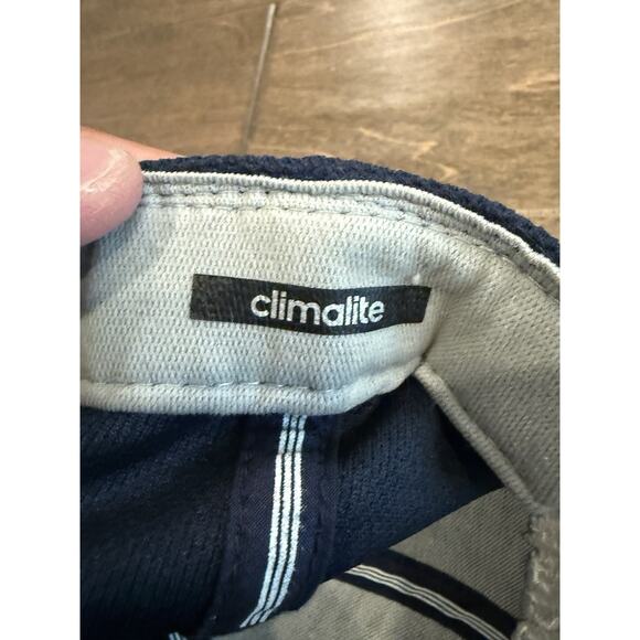 Adidas Mens Navy NCAA Notre Dame Fighting Irish Adjustable Strapback Hat Cap - Picture 7 of 9